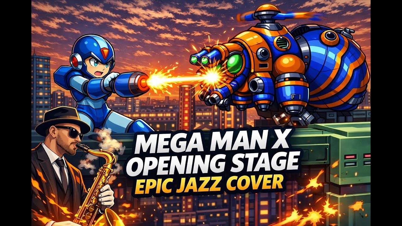Megaman X Opening Stage Epic Jazz Cover