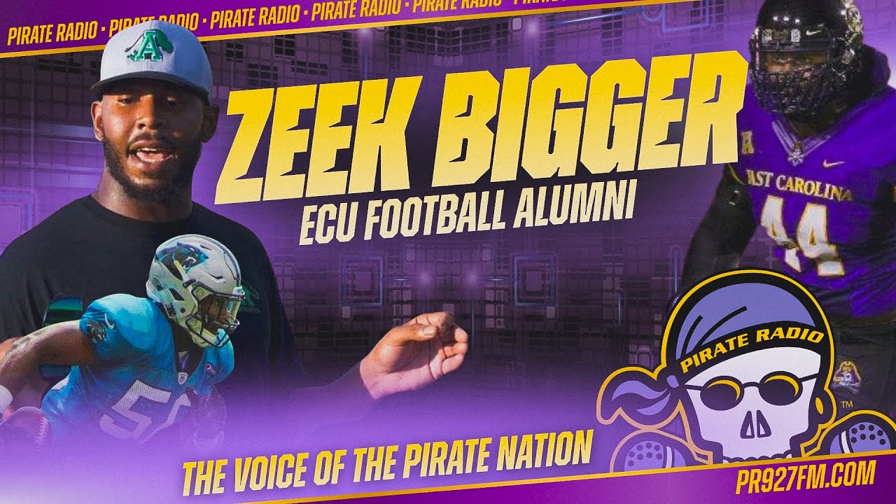 Former ECU Linebacker Zeek Bigger on his Pirate career and what he’s up to now