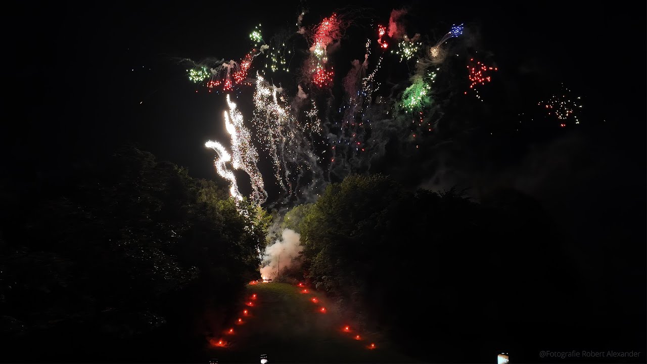 Volksfest Olching Feuerwerk 30.05.2024 in UHD 4K