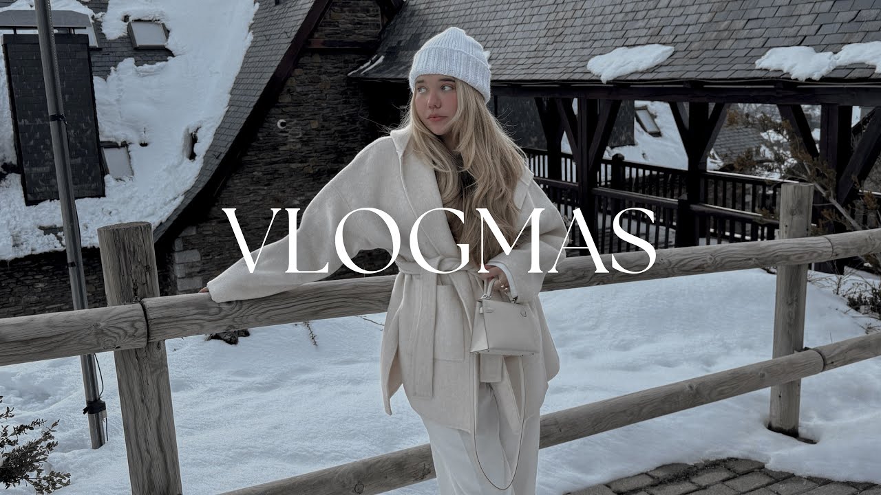 Vlogmas🎄: My First Time Skiing In The Pyrenees | A Christmas Trip To Baqueira Beret ❄️