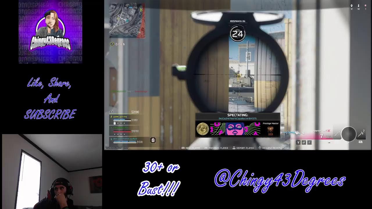 Live: @Chingy43Degrees Warzone Couple Games Out! 🔥🔫