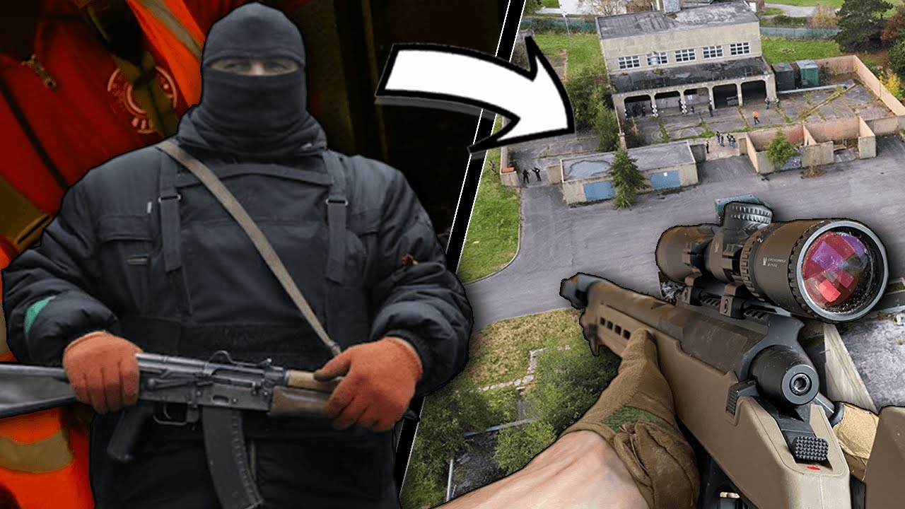Insane rescue mission... (Airsoft Gameplay)