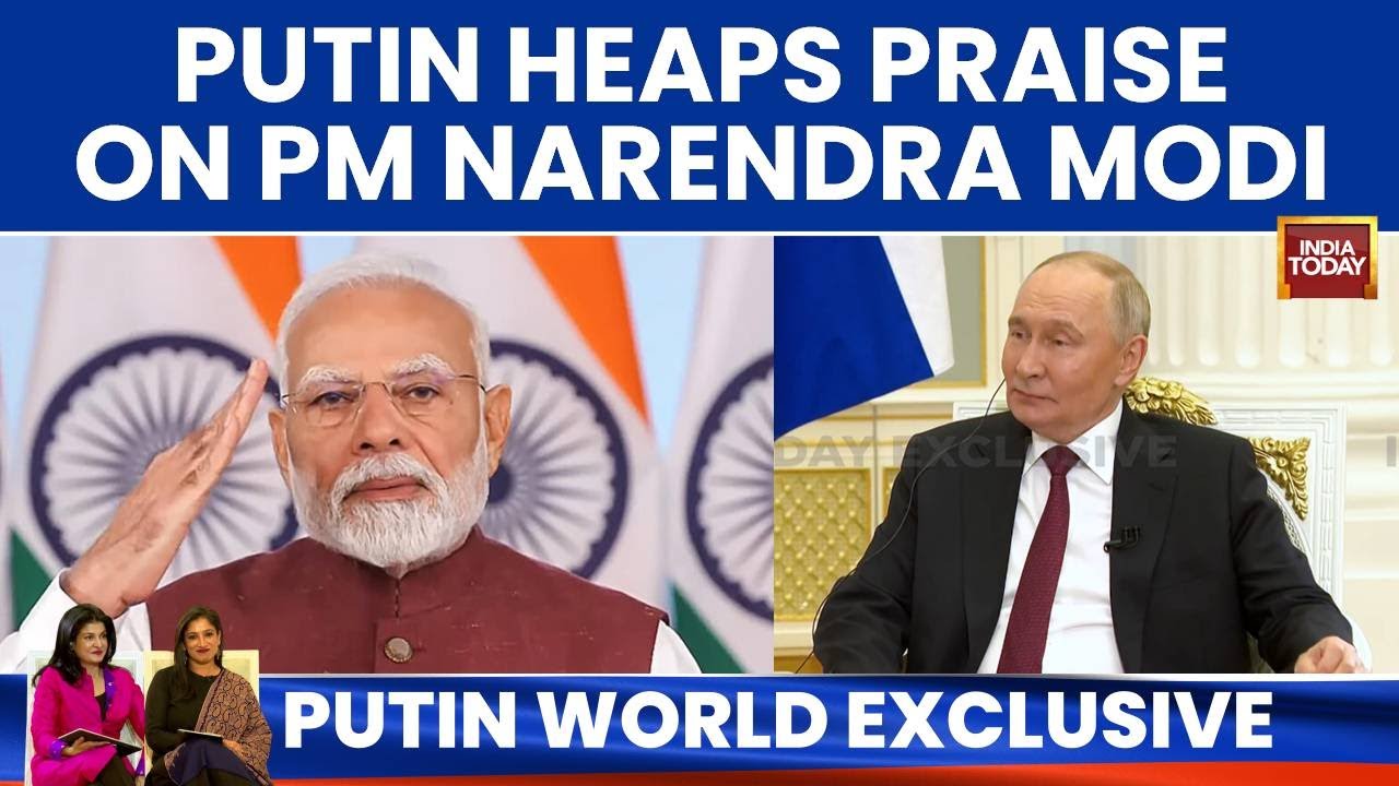 'India Got Lucky... He Is A Very Reliable Person': Vladimir Putin On PM Modi | India Today Exclusive
