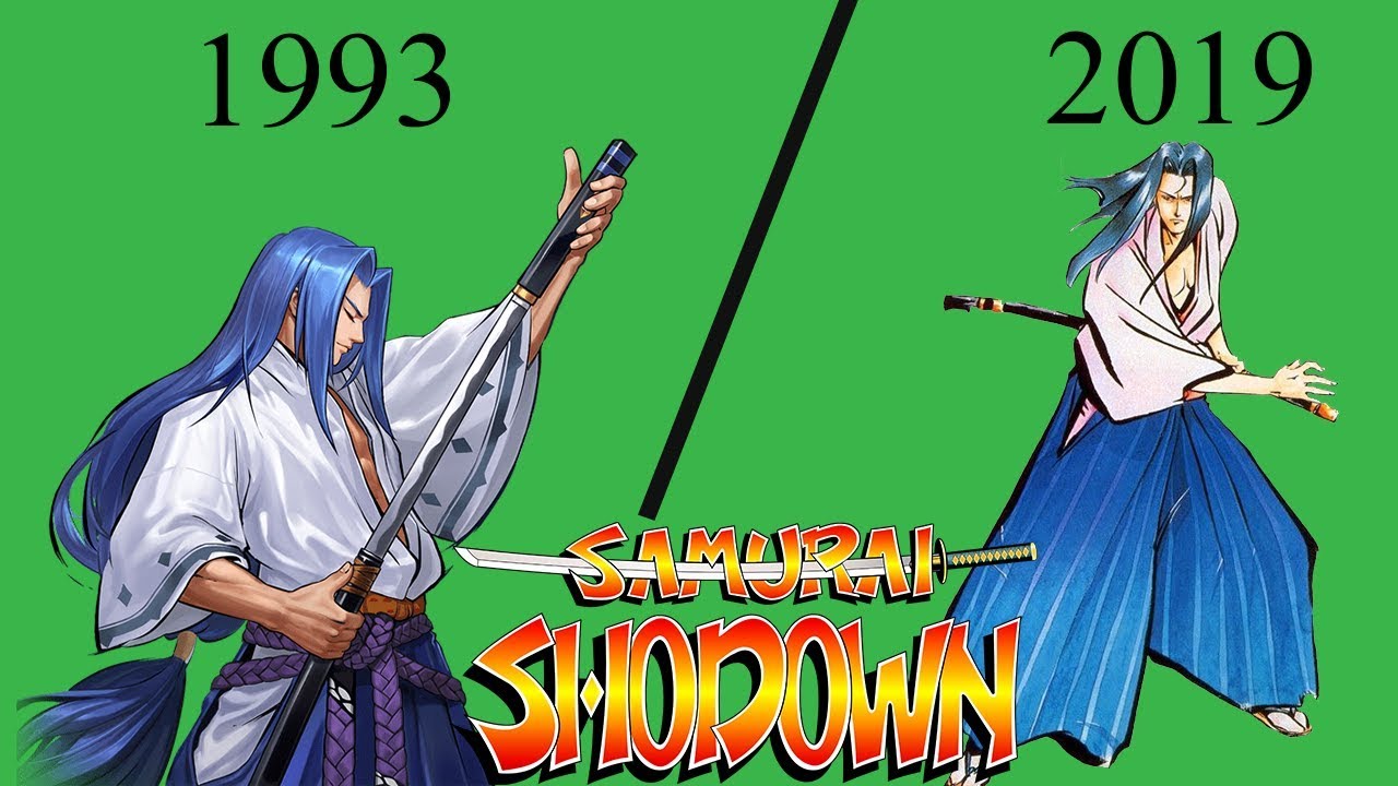Evolution of  UKYO TACHIBANA (Samurai Shodown)