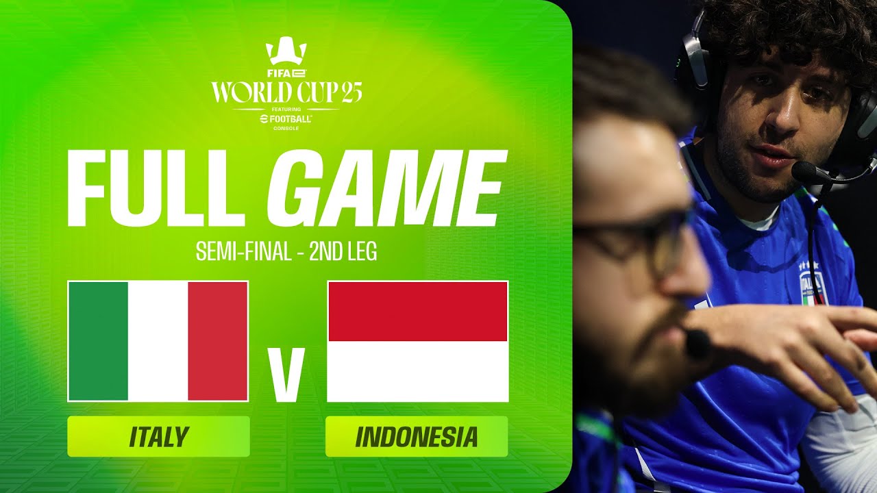 Italy Shock Indonesia To Reach The FIFAe World Cup Final | FIFAe World Cup ft eFootball&trade; Console