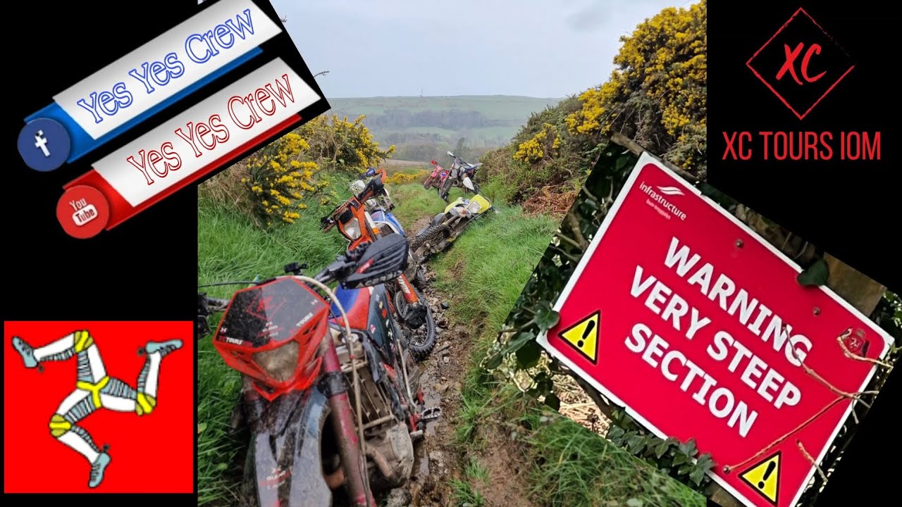 Next level Extream Green Lanes in the Isle Of Man Day one. Views and lanes to die for.