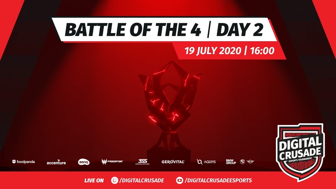 Digital Crusade | Battle of the 4 - Day 2 (Finals) with KeTa & Tak3MyFury & many more