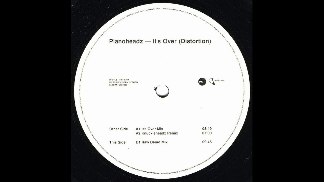 Pianoheadz - It's Over (Knuckleheadz Radio Edit)
