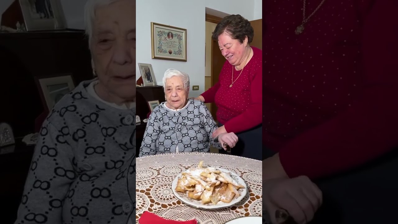 Preparo i cannoli con ricotta di pecora per nonna Santa. Iolanda, mia madre a 97anni li adora ancora