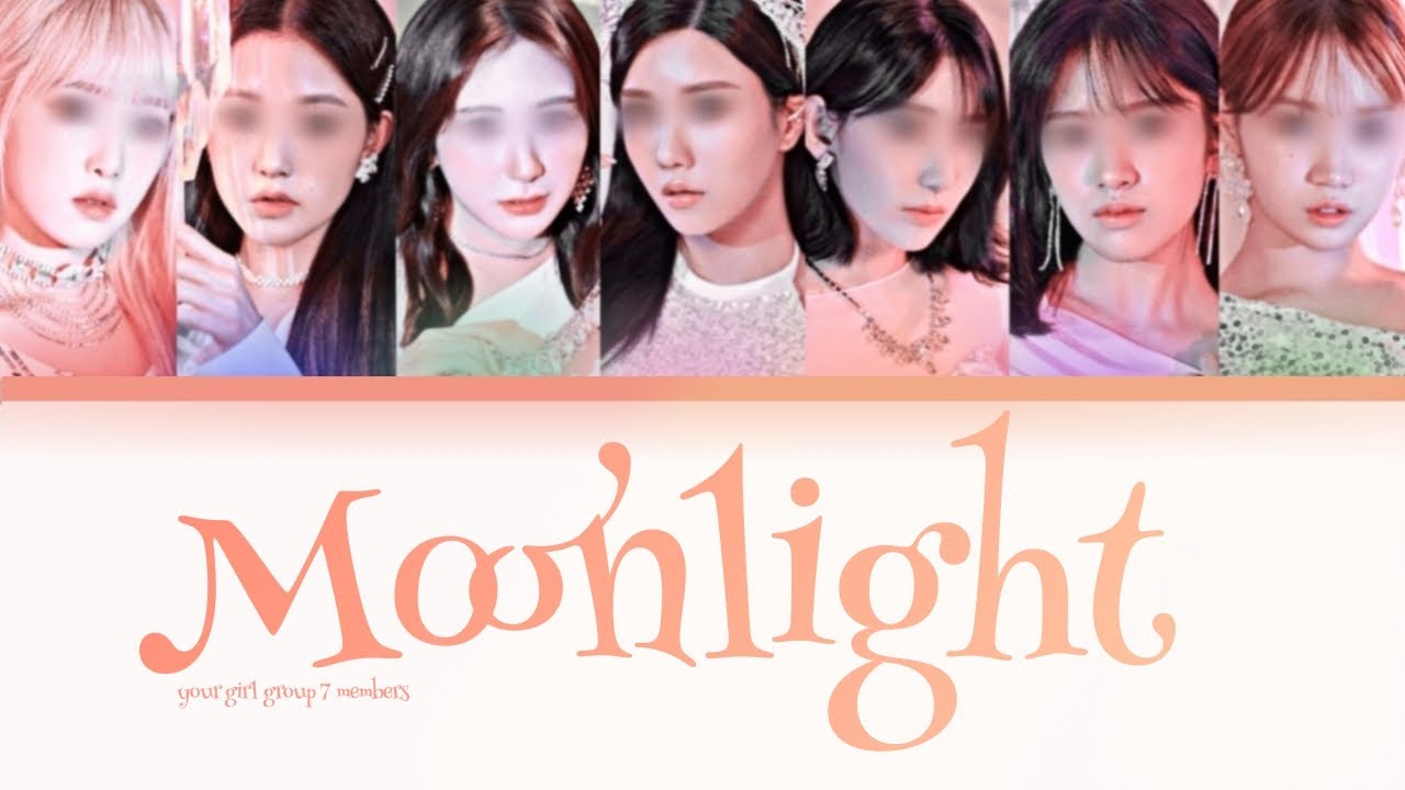 (Your Girl Group 7 members) Moonlight ; by TWICE | Color Coded Lyrics & Line Distribution