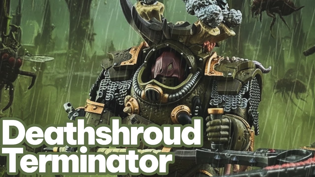 JoyToy Warhammer 40k Death Guard Deathshroud Terminator 1.