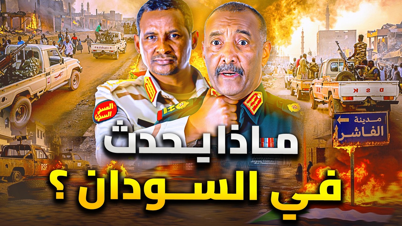الحقيقة وراء ما يحدث فى السودان | الفاشر وقوات الدعم السريع