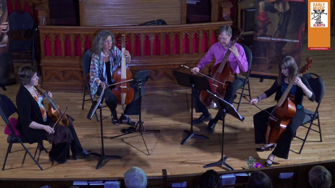 Giovani Coprario - Fantasia #4 for 4 viols (live and unedited)