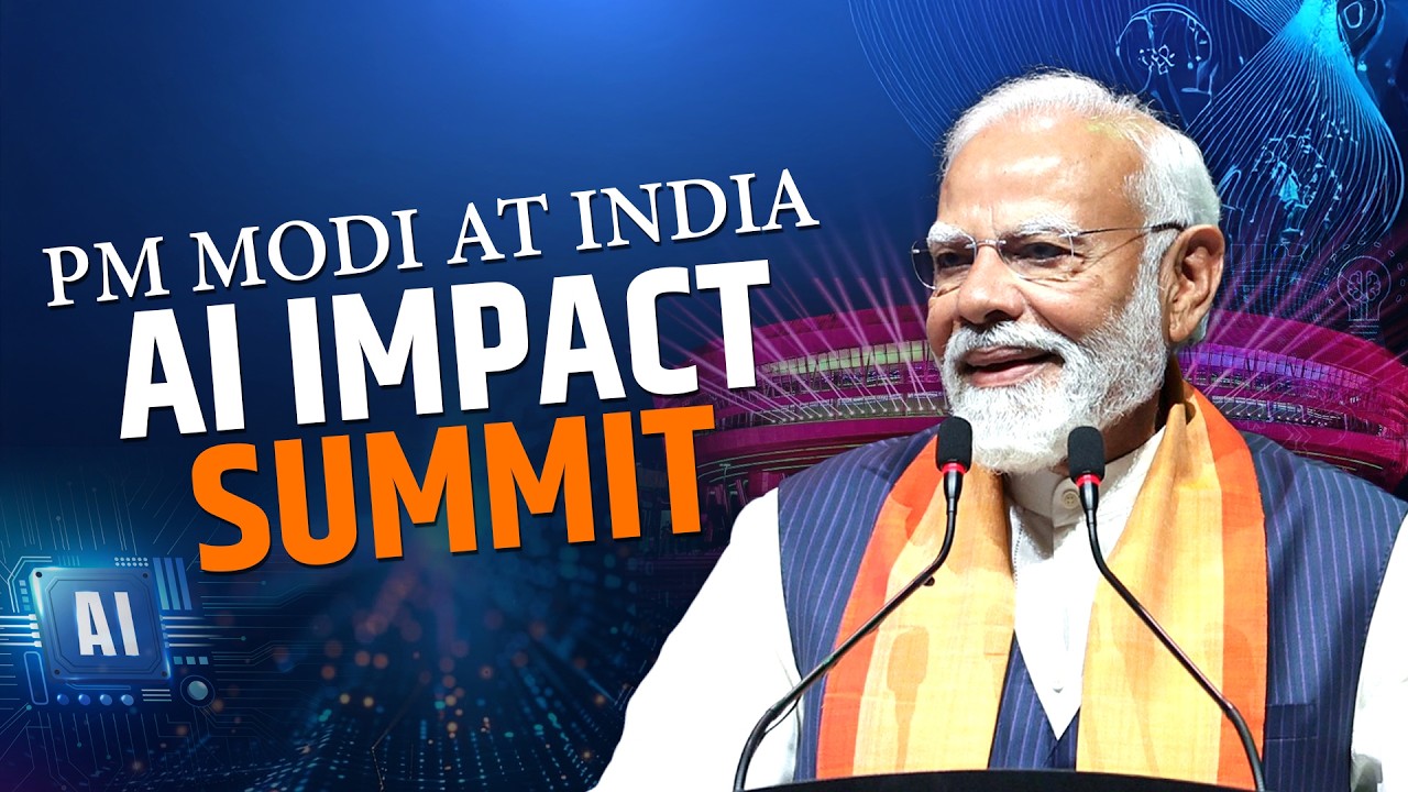 LIVE: PM Modi participates in the India AI Impact Summit at Bharat Mandapam