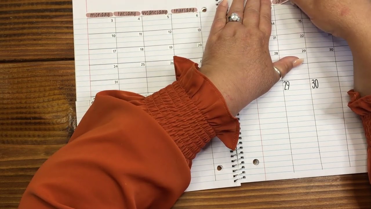 Spiral Notebook as a planner! Yup, you read that right. Welcome, frugal planning is in your future.