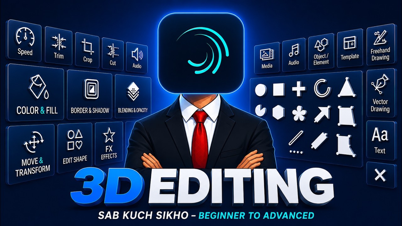 Alight Motion Video Editing Full Course | Alight Motion Video Editing Kaise Kare (Basic to Advance)
