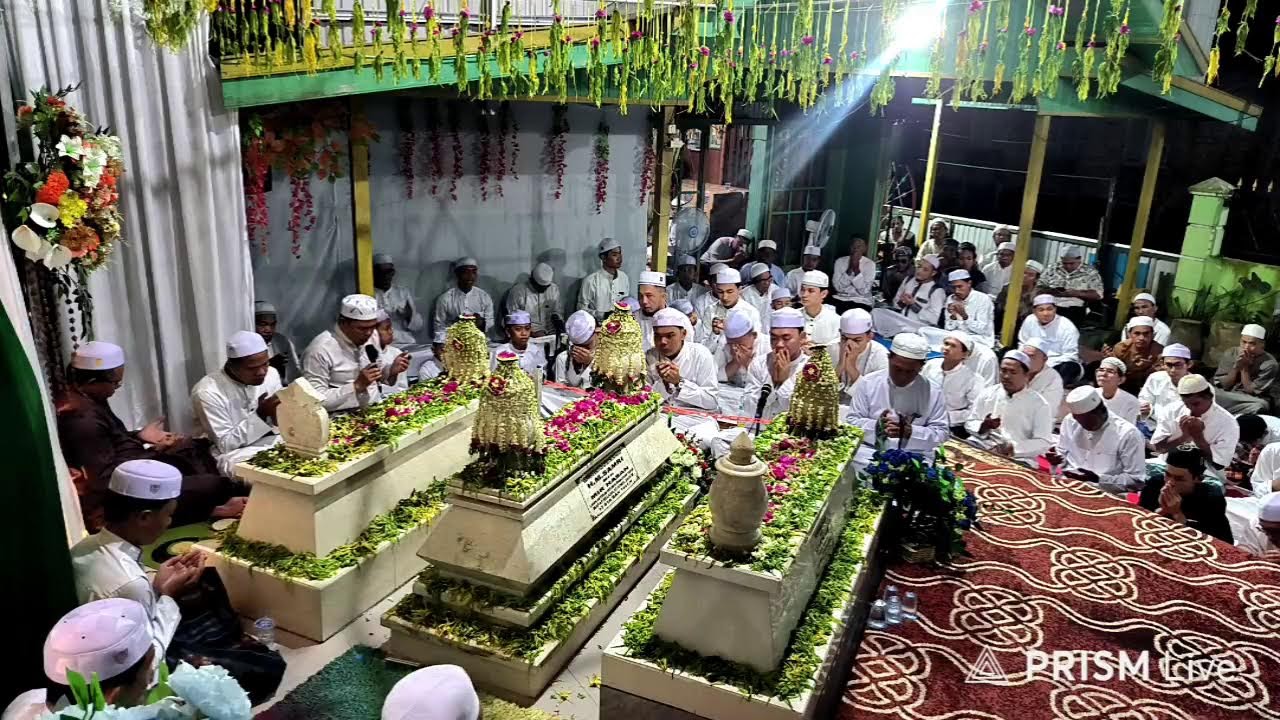HAUL GURU H.M.SAMRI KE-6 DI KUBAH. DEPAN MAJELIS SHOLAWAT BERKAT SEKUMPUL DESA PAKACANGAN. 30-01-26