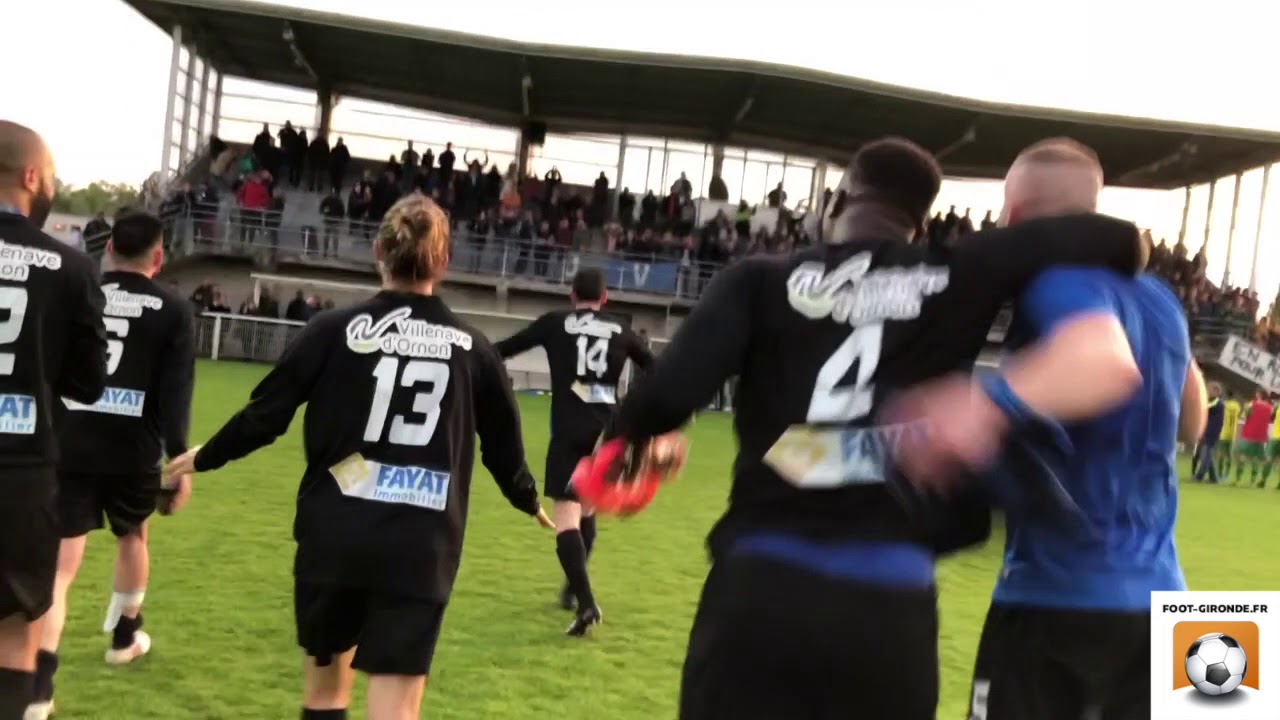 La vidéo d'ambiance entre Jeunesse Villenavaise - Cestas (R1)