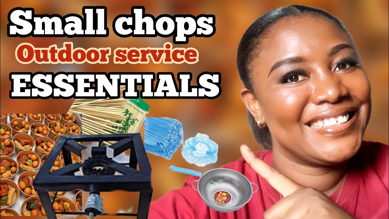MY SMALL CHOPS BUSINESS | ALL YOU NEED FOR OUTDOOR SERVICE | Temilayo & mom