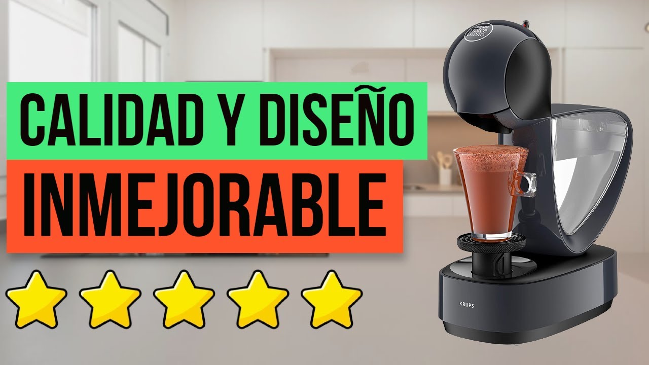 ☕Cafetera DOLCE GUSTO INFINISSIMA de Nescafé😍 - Cafetera de cápsulas☕