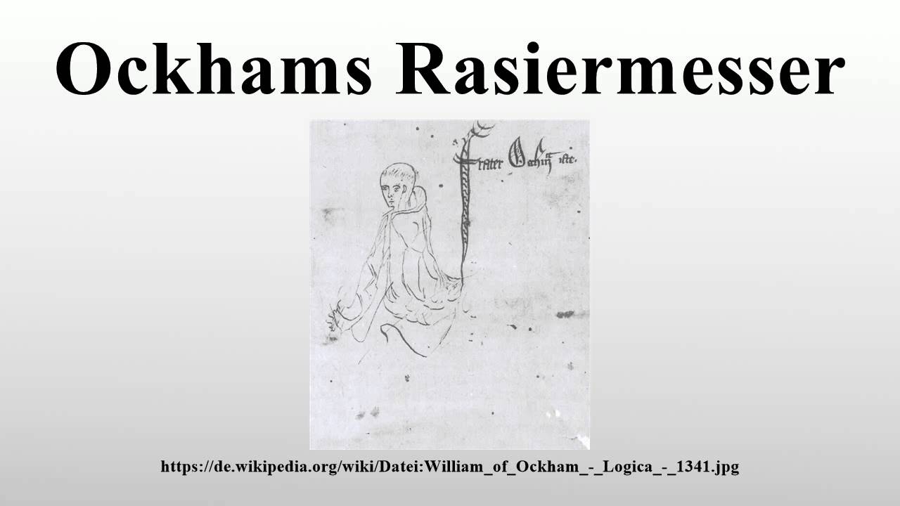 Ockhams Rasiermesser
