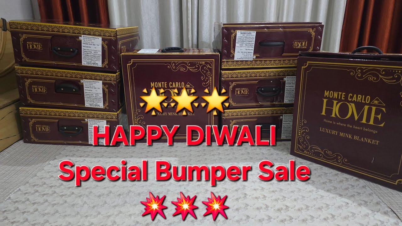 MONTE CARLO👑King👑Size BLANKET ₹2250❌️₹1500✅️ DIWALI✨️MAHASALE✨️✨️✨️