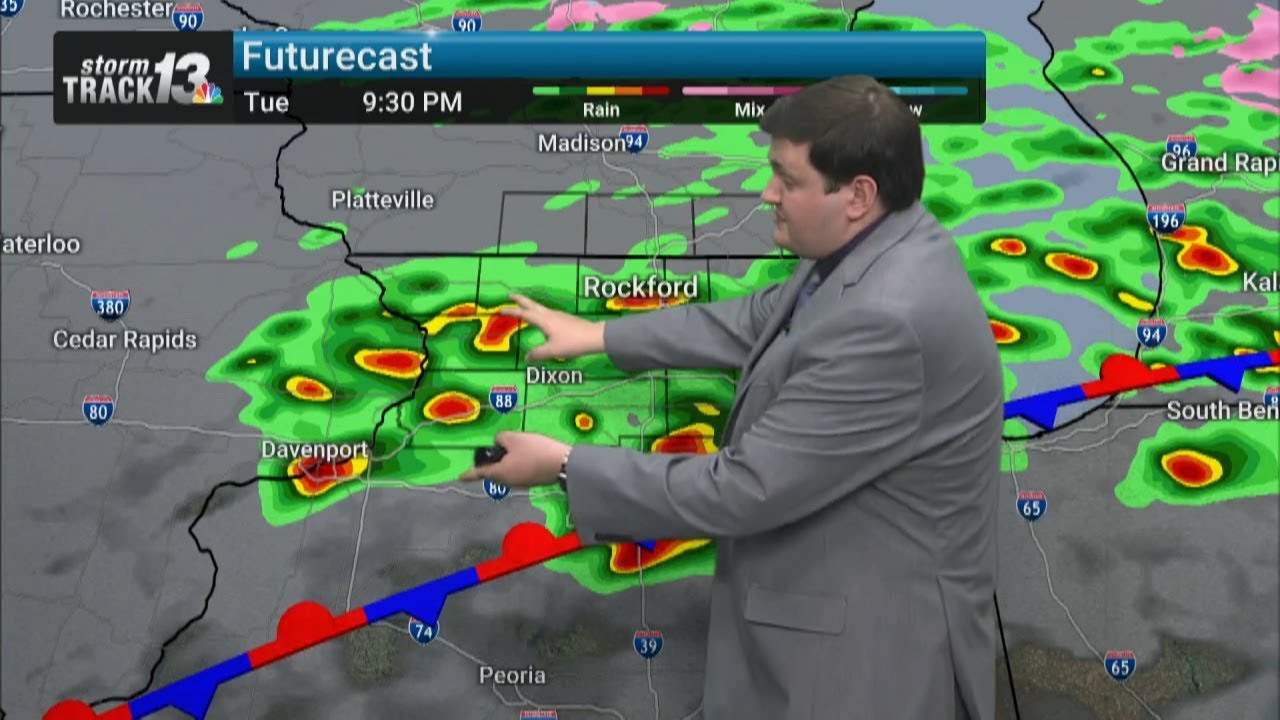 Hail-producing storms possible Tuesday evening, cooler for the rest of the week