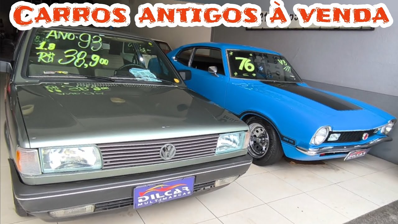 OLHA SÓ TODOS À VENDA FUSCA E OUTROS CARROS ANTIGOS DILCAR MULTIMARCAS #classiccars #aircooled