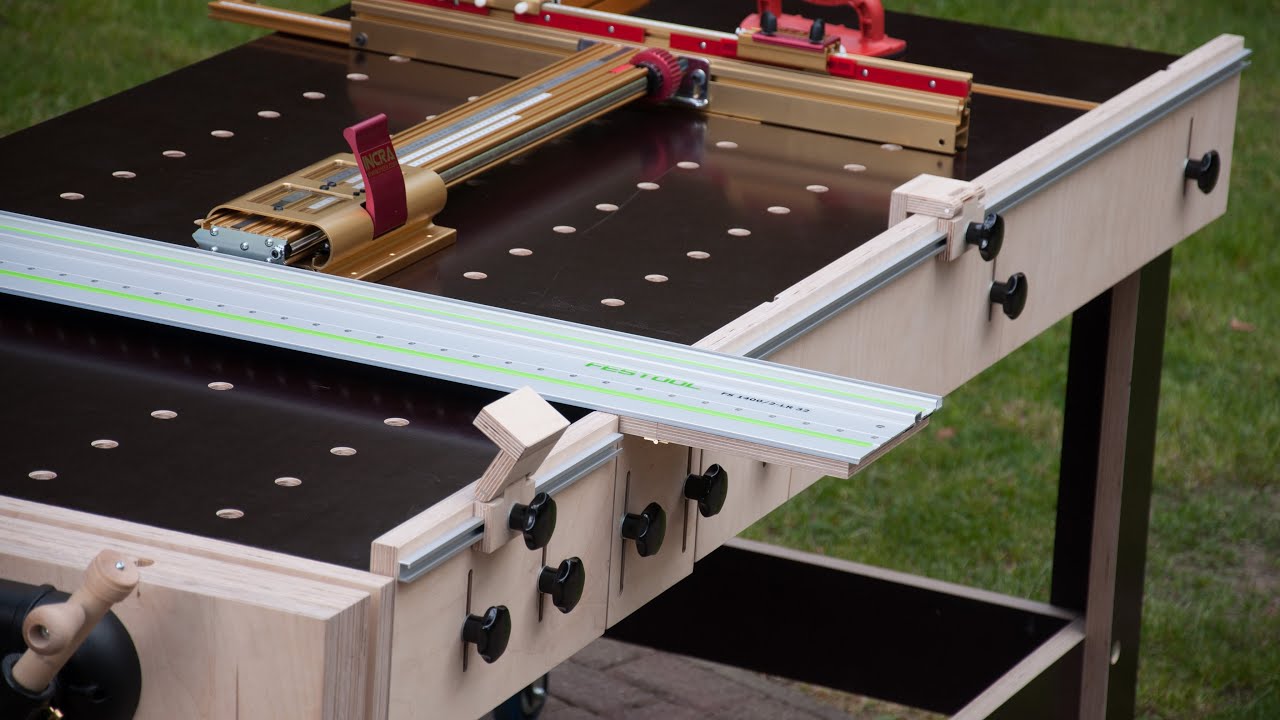 Multi-Werkbank - Teil 4 - Multi-Funktions-Tisch / MFT / Frästisch selber bauen