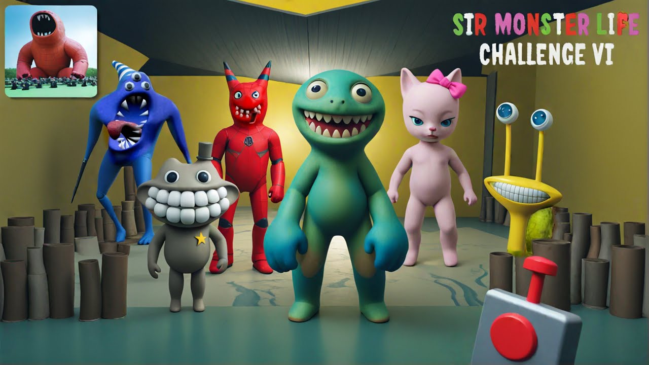 Garten Of Banban Sir Monster Life Challenge 6, Chapter 4 - Android Gameplays