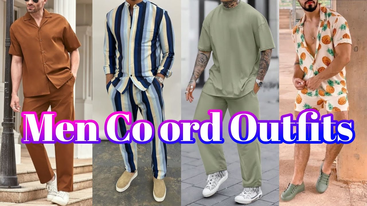 Men Co Ord Set | Men Fashionable Outfit Ideas | by Look Stylish