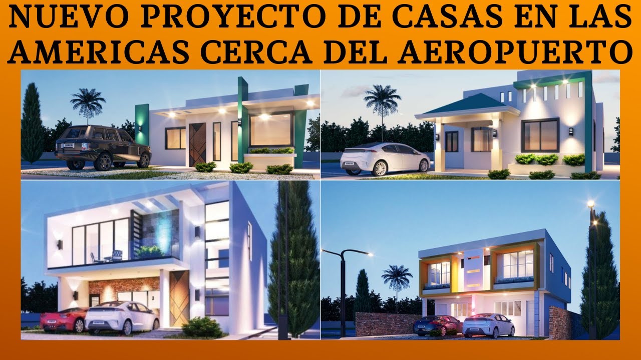 🔥NUEVO🔥 Proyecto de CASAS en las Américas 👉cerca del AEROPUERTO y PLAYA de Boca Chica👈