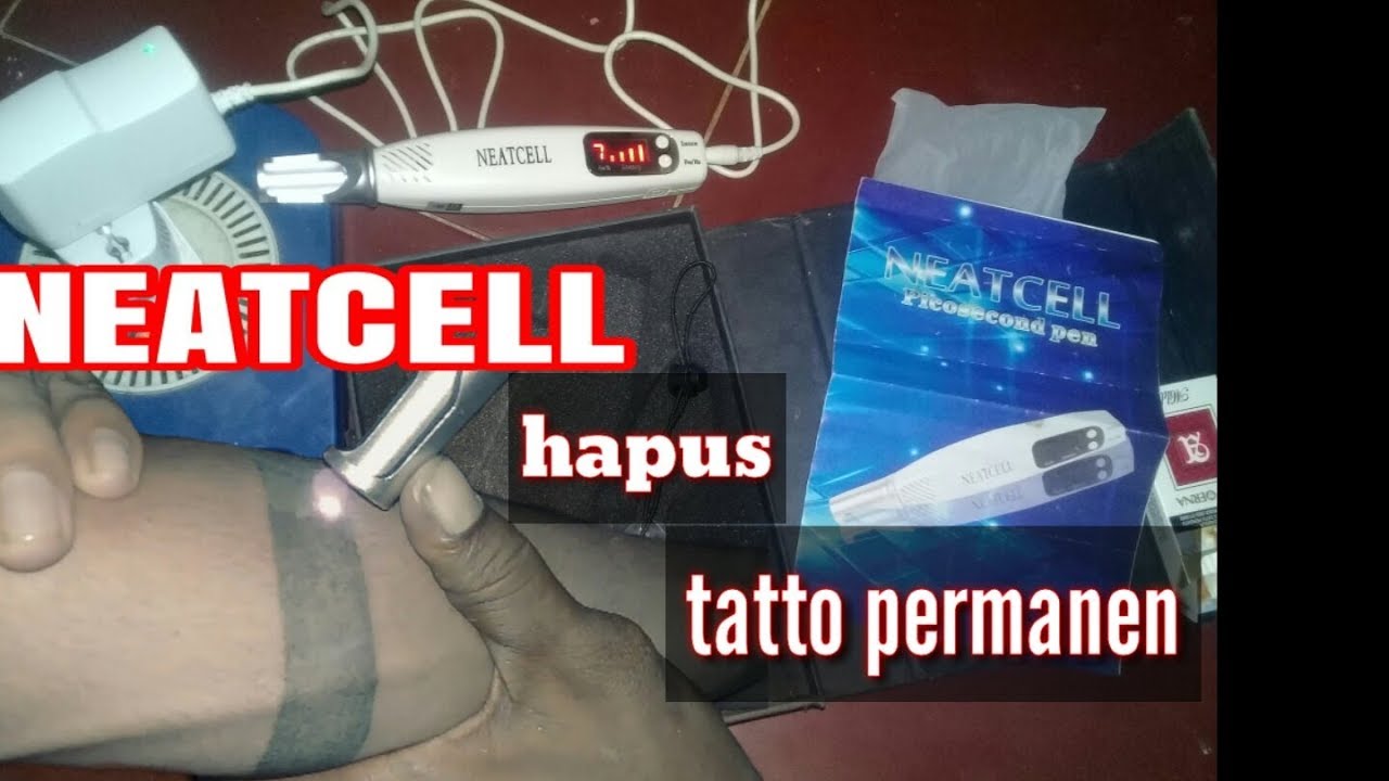 NEATCELL bisa buat plek hitam ataw mudah untuk menghapus tatto permanen