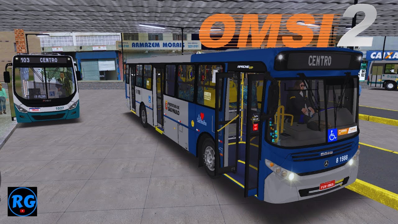 🔵 OMSI 2 • Caio Apache Vip III MB OF - 1721 BT5 • Linha 119 Debora Couto Sucupira/Centro + MOZA TSW