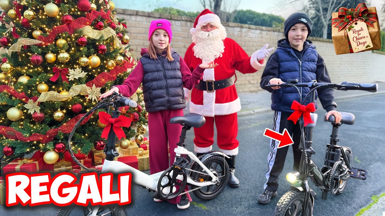 BBABBO NATALE E PASSATO A LASCIARE DUE PACCHI… COSA CI SARA’ ?? 