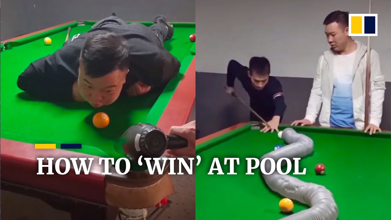Chinese duo teach you how to ‘win’ at pool