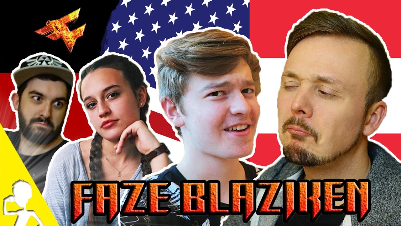 Germans React To Faze Blaziken Speaking German 🔥 Get Germanized And VlogDave