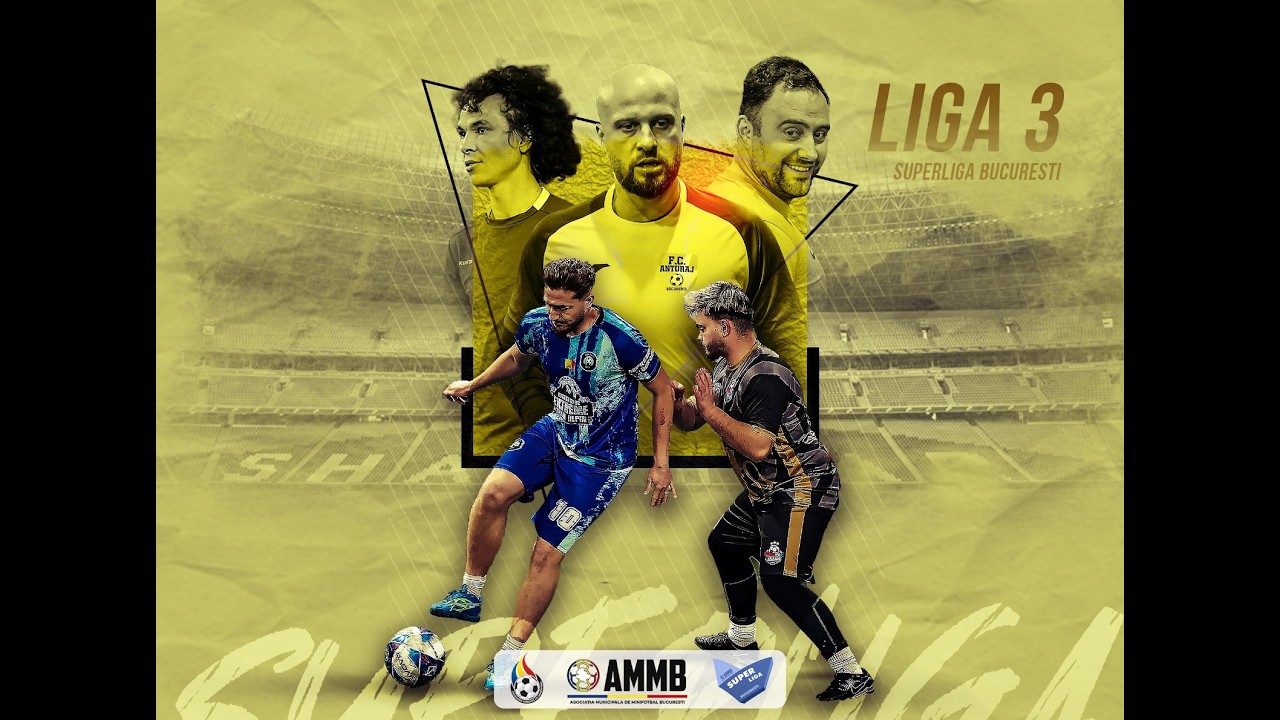 ⚽ Anonymous🆚 Români de Pretutindeni 🏆 Liga 3 București – Seria 2 | Sezon Regulat – Etapa 20
