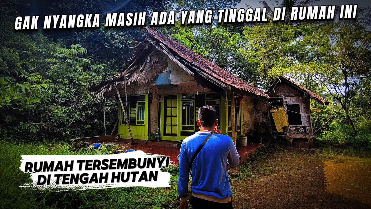 RUMAH TERSEMBUNYI DI TENGAH HUTAN‼️BIKIN KAGET.. MASIH ADA YANG TINGGAL DI RUMAH INI.