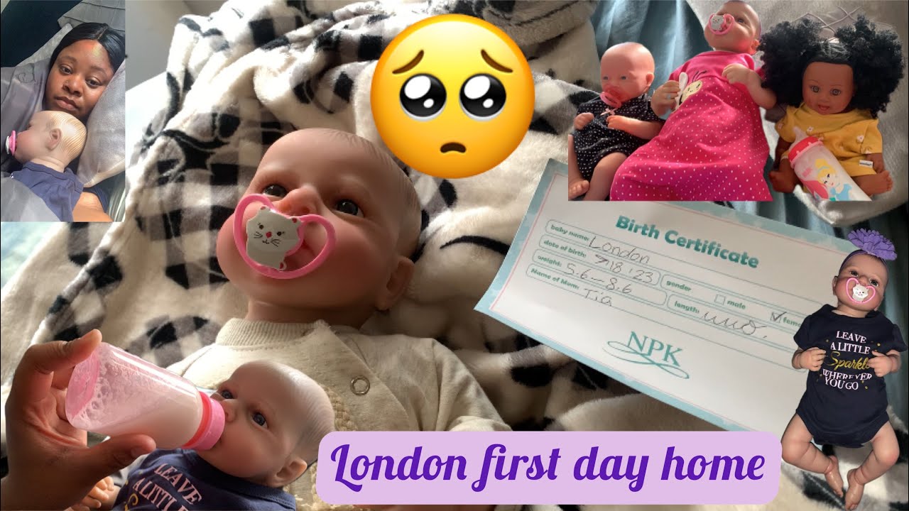 Reborn baby London First Day Home ￼ morning routine ￼