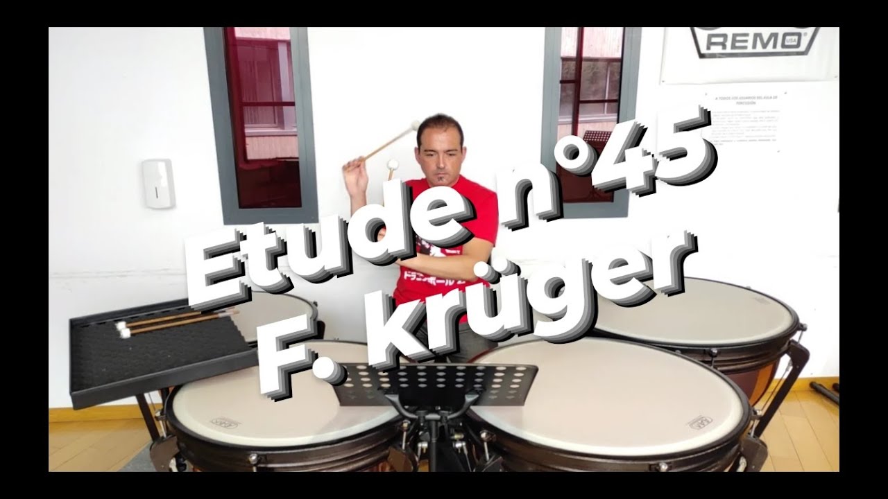 F. Krüger: Timpani Etüde n°45