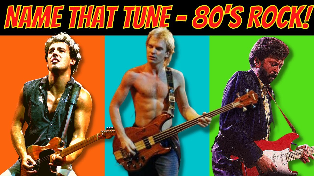Guess the Song | 80s Rock | Name That Tune | 80's Music Hits