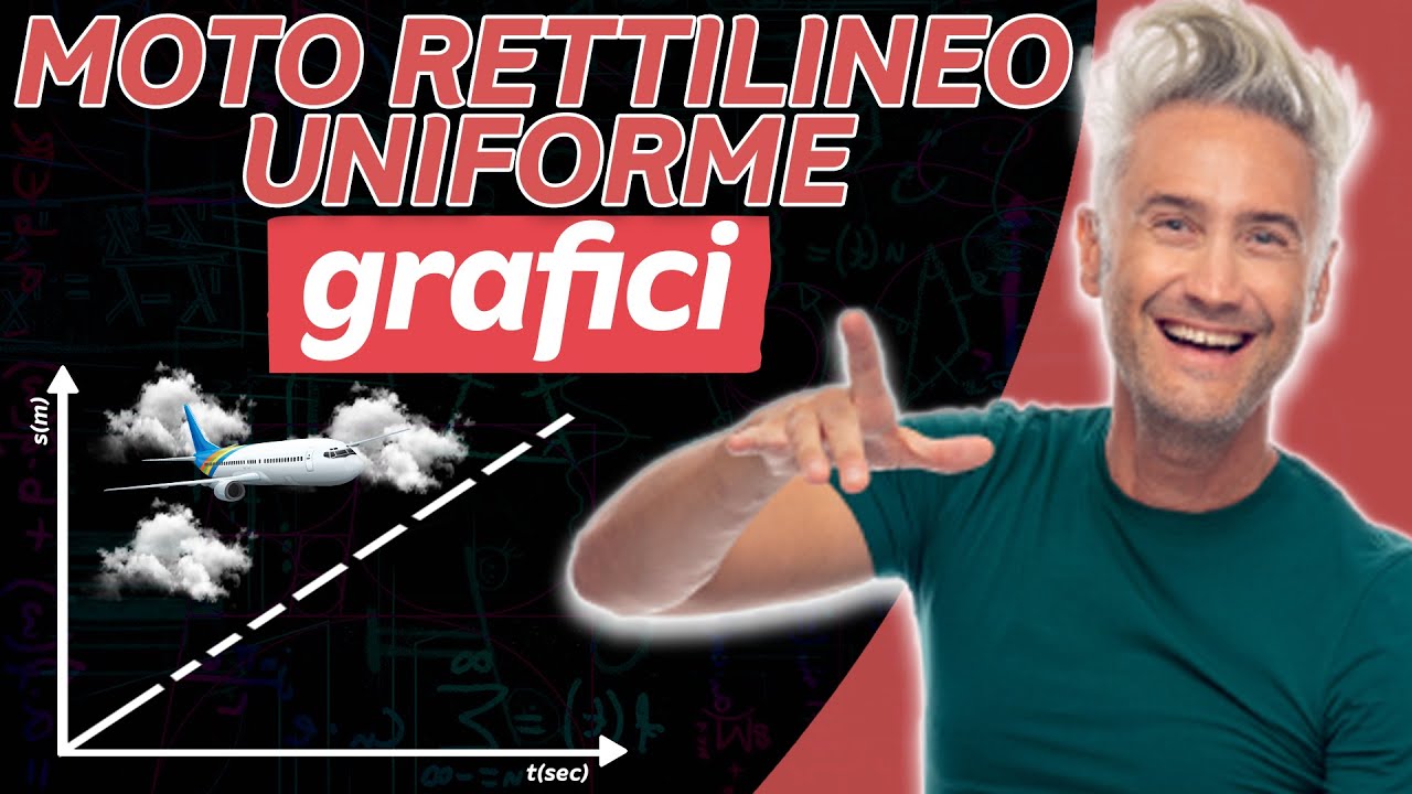 GRAFICI nel Moto Rettilineo Uniforme: Spiegazione Chiara e Pratica Live Versione Corta