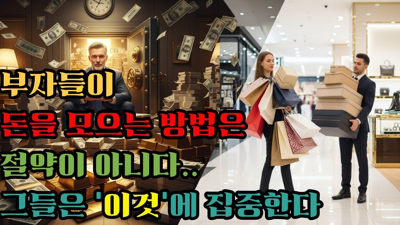 부자들은 사고싶은 물건을 안 산다… 그들이 집착하는 건 따로 있다.｜부자의 소비 습관