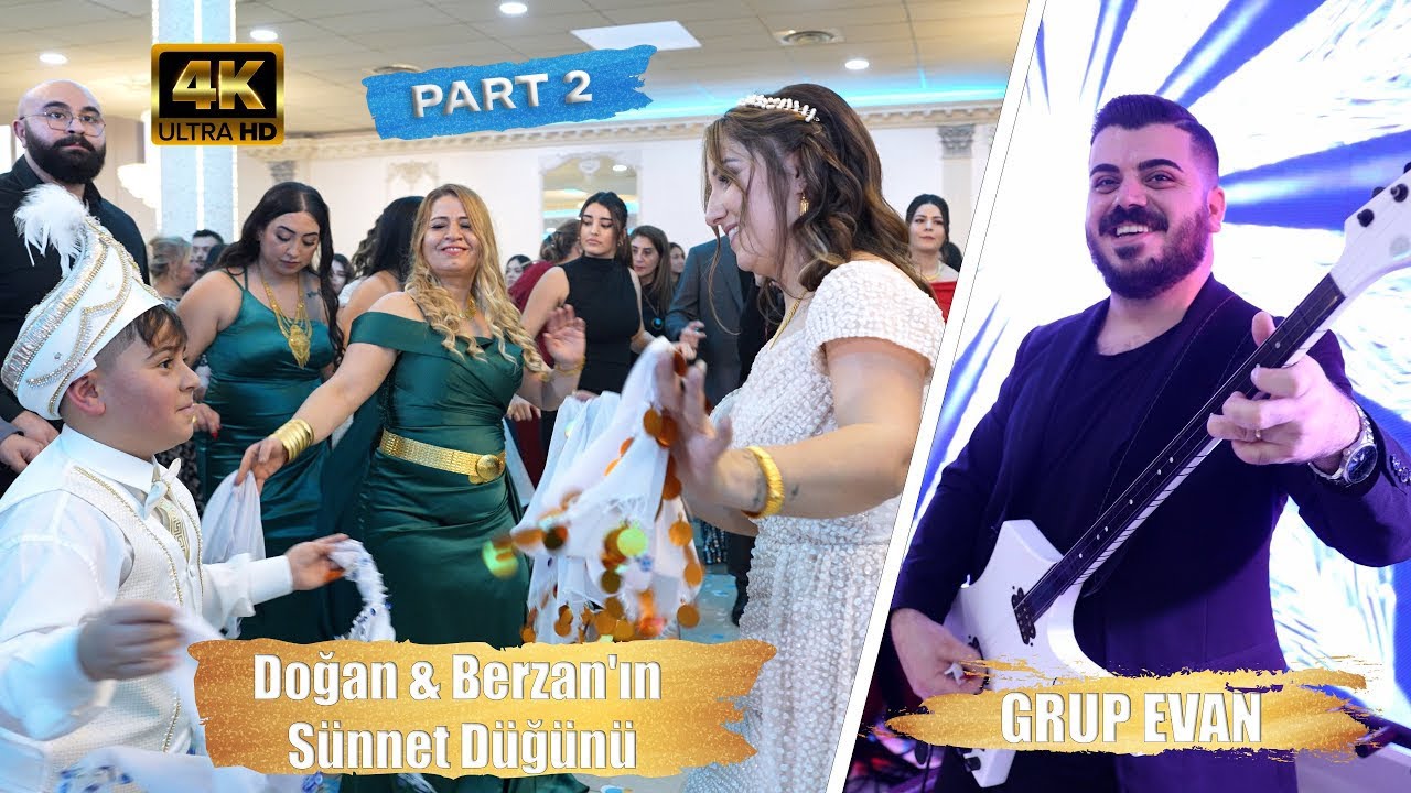 Grup EVAN /Antep Dügünü / Dogan ile Berzan Sunnet Dugunu / Salle Melodie / PART -2 DenizProductions®