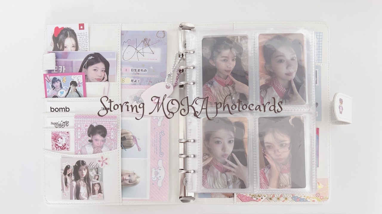 sorting moka photocardsଓ ˚˖𓍢ִ໋❀