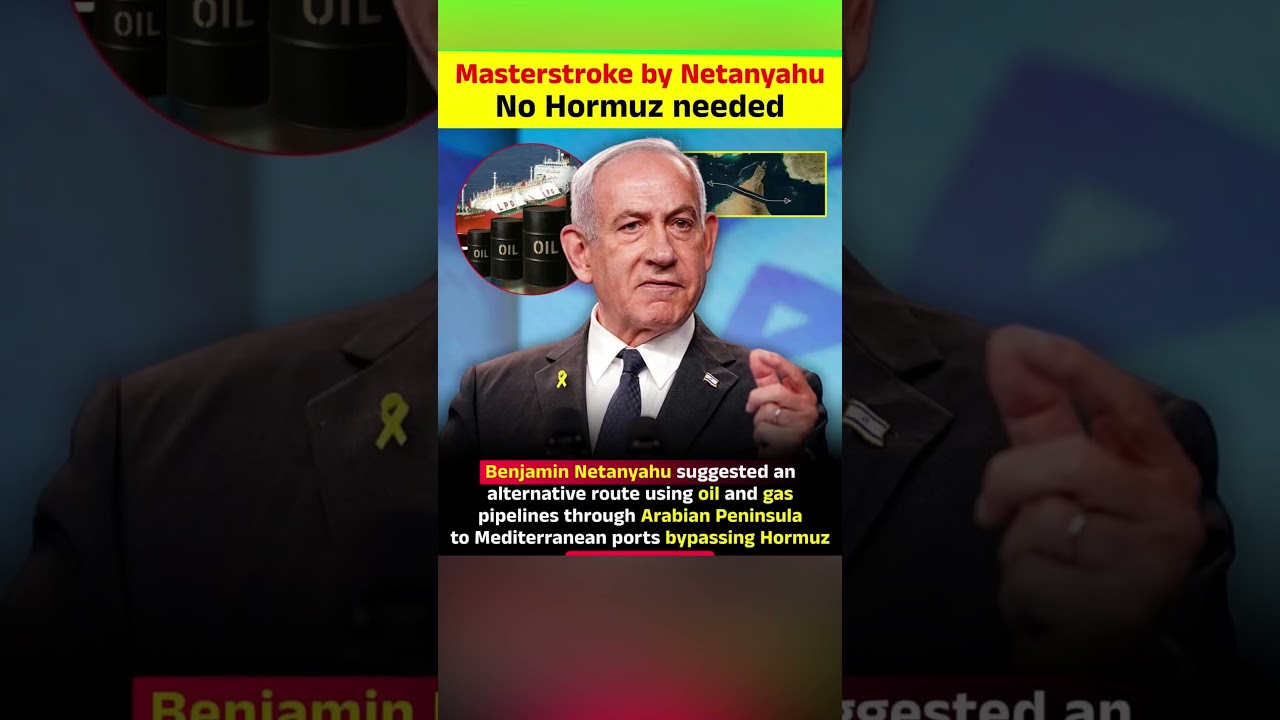 Masterstroke by Netanyahu No Hormuz needed