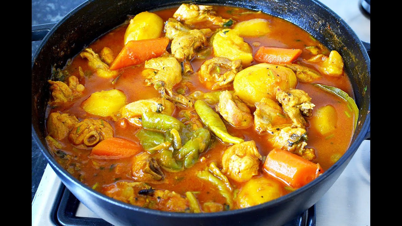 CHICKEN AND VEGETABLES STEW / SORBA BY BLUEBELL RECIPES