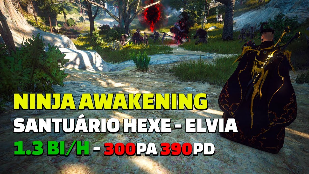 Ninja Awakening - Santuário Hexe - Grind