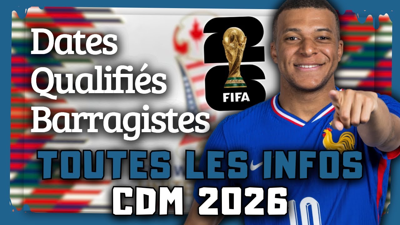 Tout Savoir sur la Coupe Du Monde 2026 (dates, nations qualifiées, barragistes, ...)